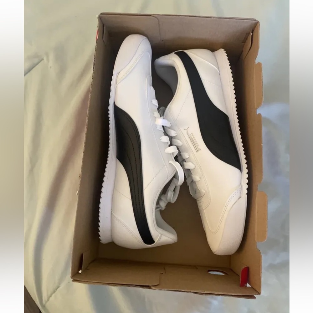 Puma MensTurino FSL Size 13 Puma Black & White